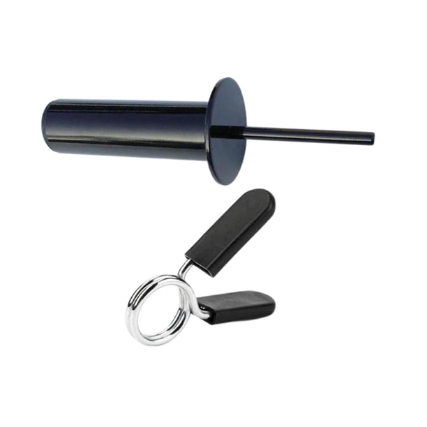 de pesas de fitness, entrenamiento de trabajo pesado de repuesto, con clip de resorte de barra, pasador de carga de peso duradero para ejercicio, 8 mm x 110 mm