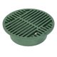 thumbnail image 1 of Rejilla de desagüe NDS 20 cm redonda de plástico verde, 1 of 4