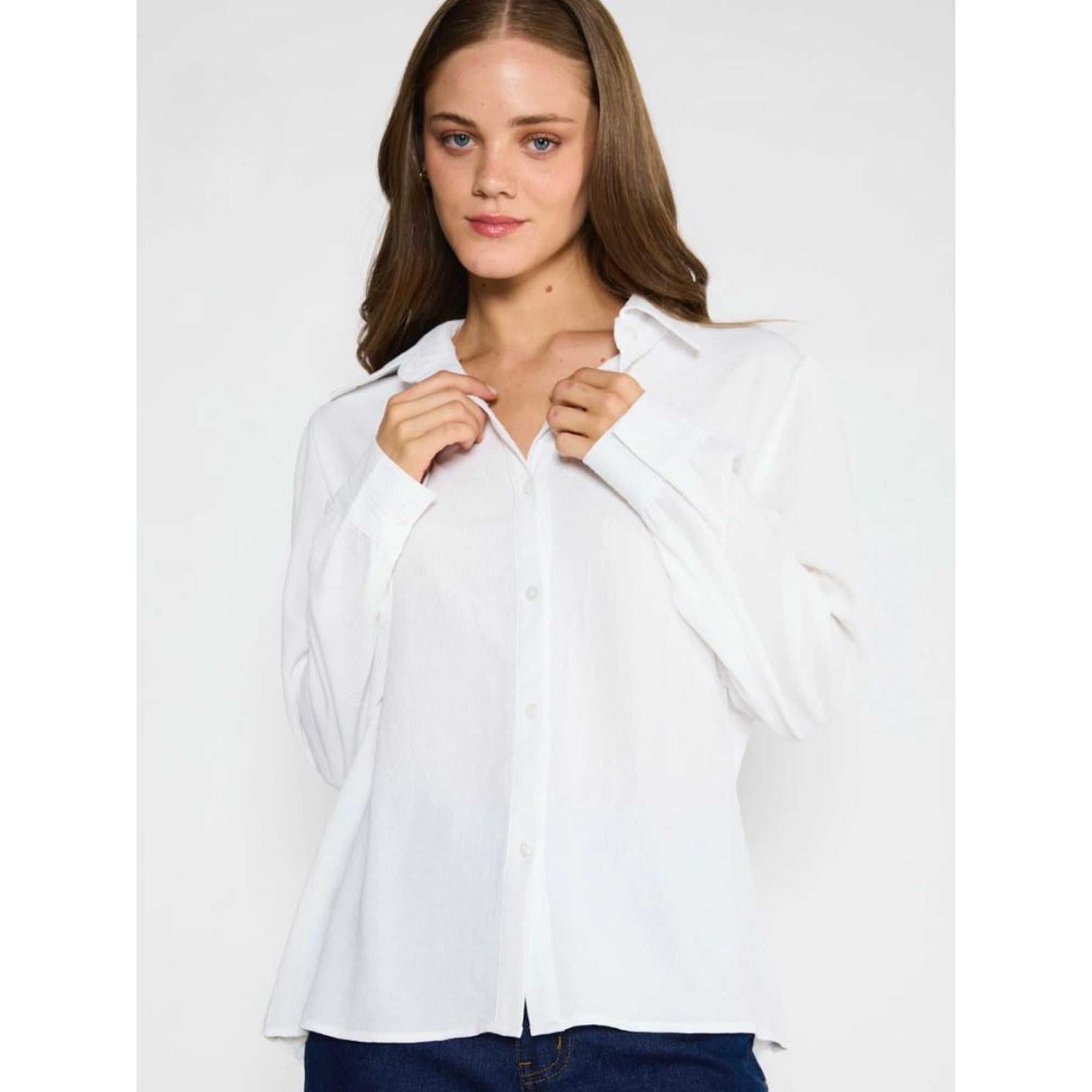 Eclipse - Blusa Isidora Crudo Crema M