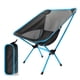 thumbnail image 1 of 1pc Ultralight Folding Camping Chair, Detachable Portable Folding Moon Chair For Outdoor Camping Beach Fishing Hiking, 1 of 5