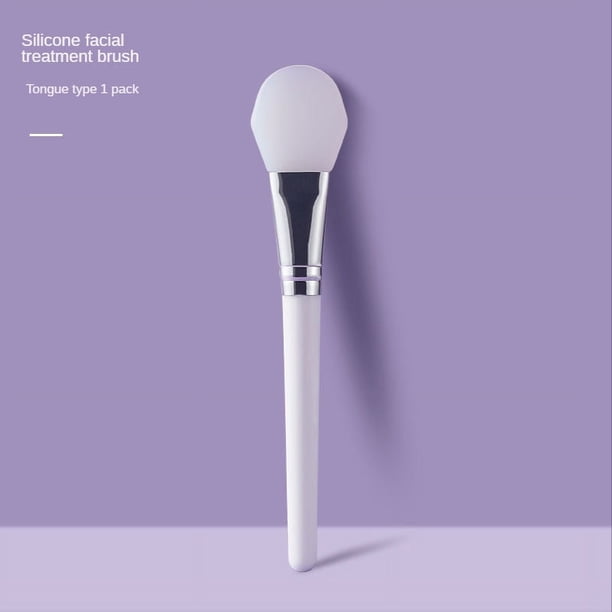 Soft Silicone Face Mask Brush - Perfect for Applying Mud Masks, Facial Mud Masks, and Body Lotion and Butter - Hairless and Gentle on Skin