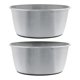 thumbnail image 1 of Juego de 2 cuencos de acero inoxidable 950 ml – Master Pet Supply, 1 of 8