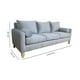 thumbnail image 3 of Sofa Indu 3 Cuerpos Felpa Gris, 3 of 3
