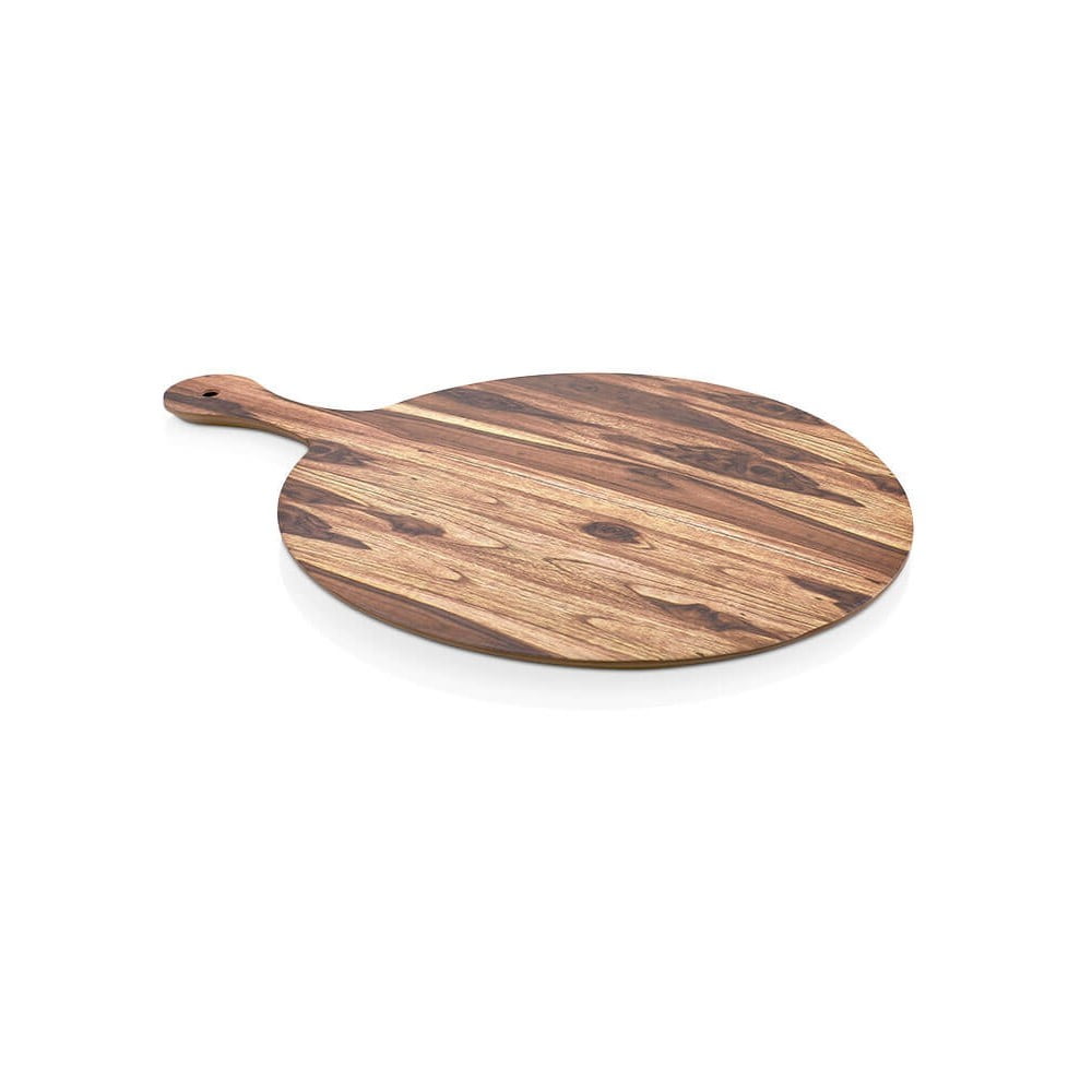 Imahe - Tabla Para Pizza Color Madera Melamina 35 Cm