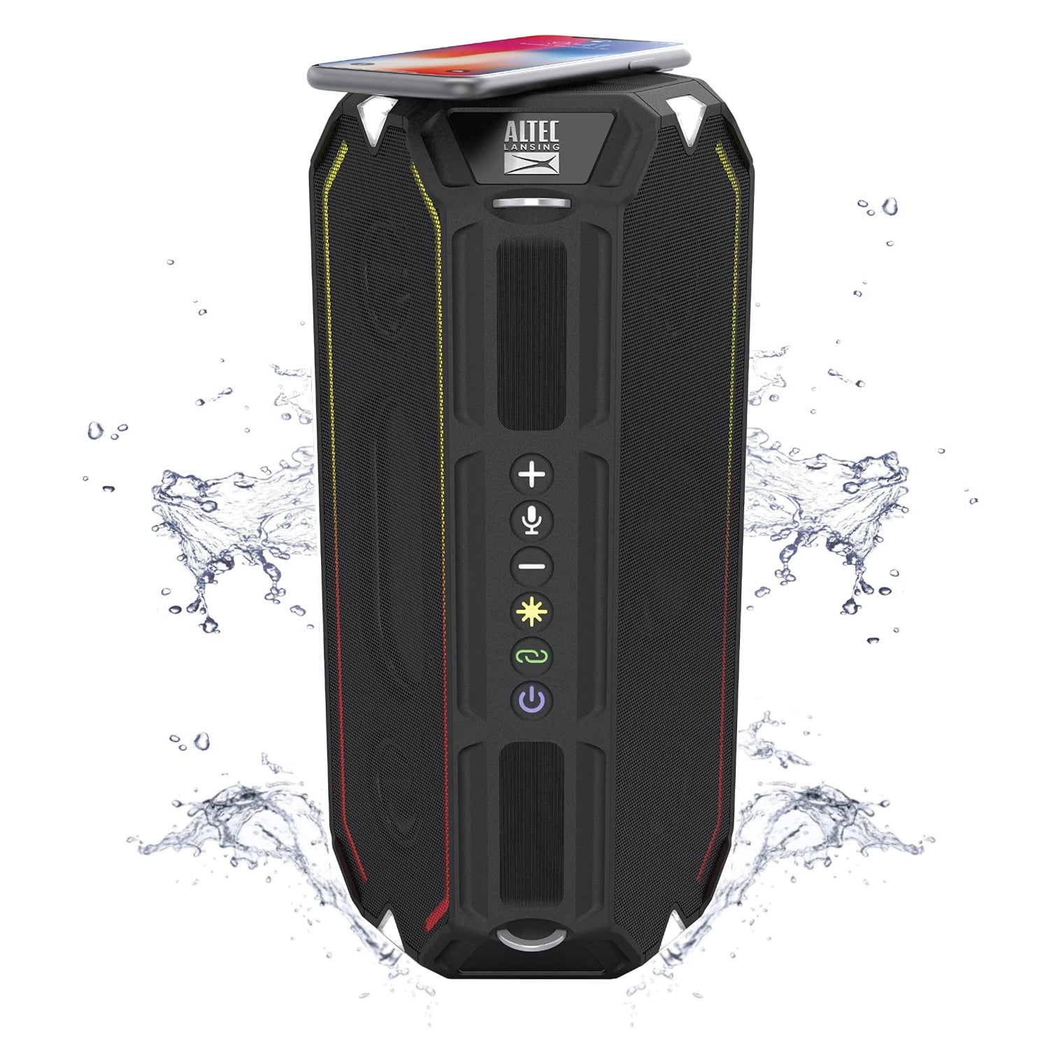 Parlante Portatil Bluetooth Altec Lansing Hydra-shock Blk