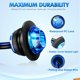 thumbnail image 3 of Luces de Marcaje Nilight 19 mm Redondas Azules - Paquete de 10, 3 of 7