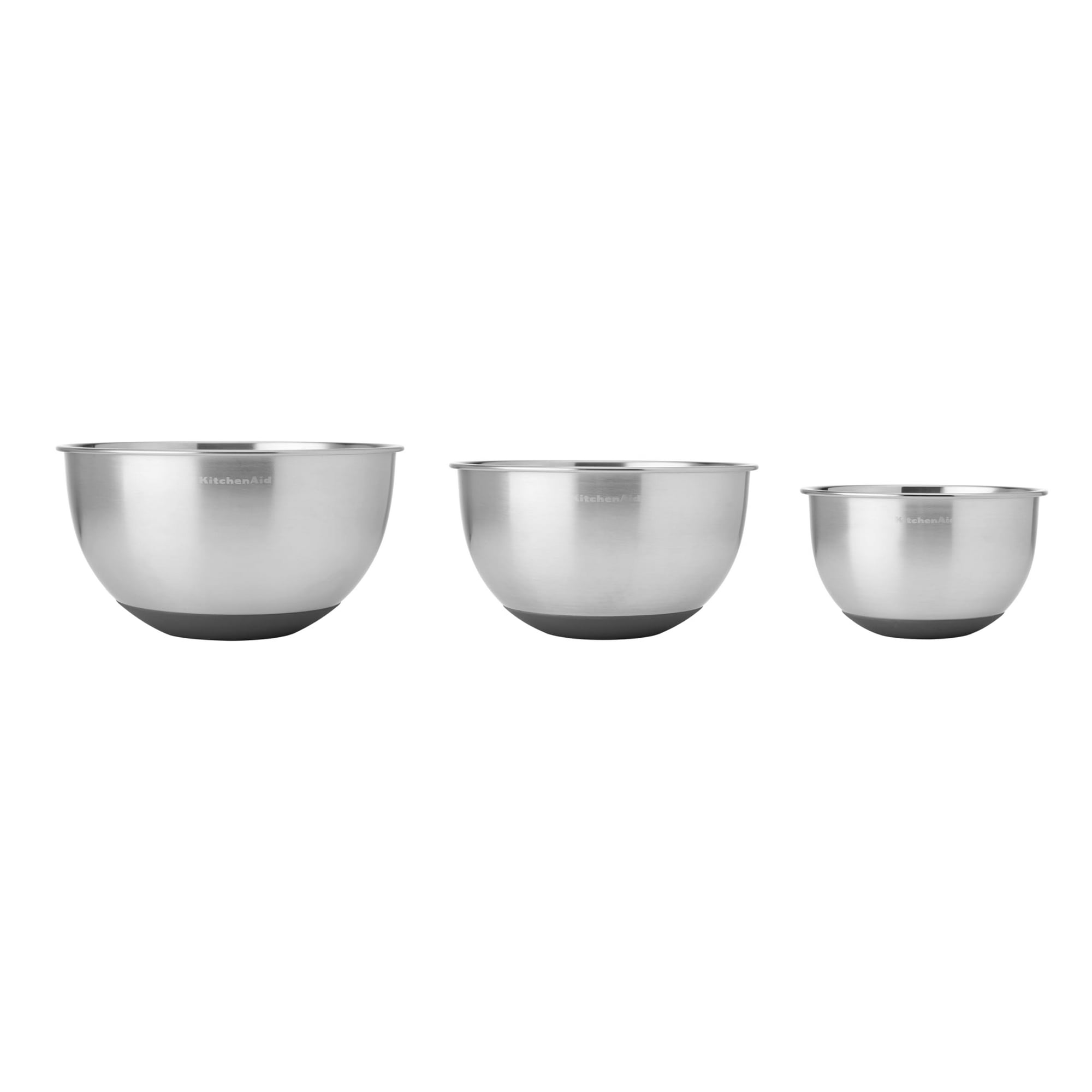 Cuencos Para Mezclar Kitchenaid De Acero Inoxidable, Juego De 3