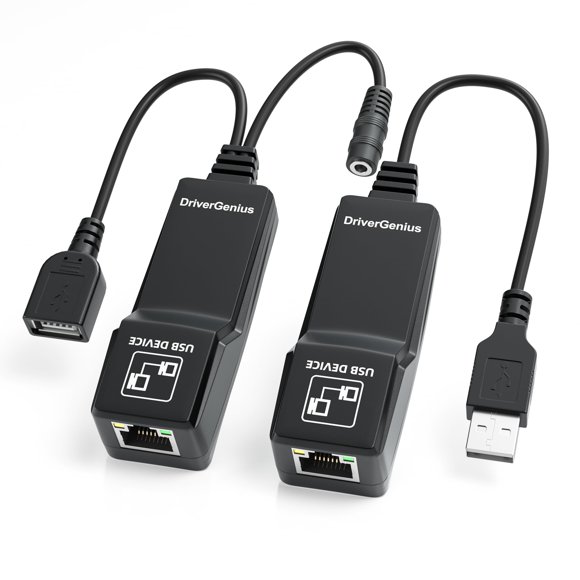 Extensor USB DriverGenius 50 m USB 2.0 sobre Ethernet