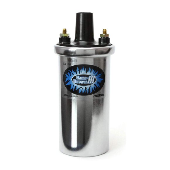 Bobina de encendido Pertronix 44001 Flame-Thrower III 12V cromada