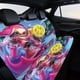 thumbnail image 4 of Splatoon-theme Car Rear Seat Covers Back Elastic Flexible Car Seat Covers Decorative Fits Most Cars 120x59x76cm, 4 of 6