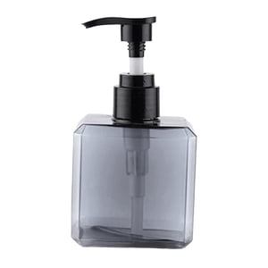 Magideal - Dispensador De Jabón De 1 Pieza, Botella Manual De Loción Líquida, Contenedor De Lavado De Manos Reutilizable Para Encimera De Hotel, Baño, Cocina 250Ml Gris