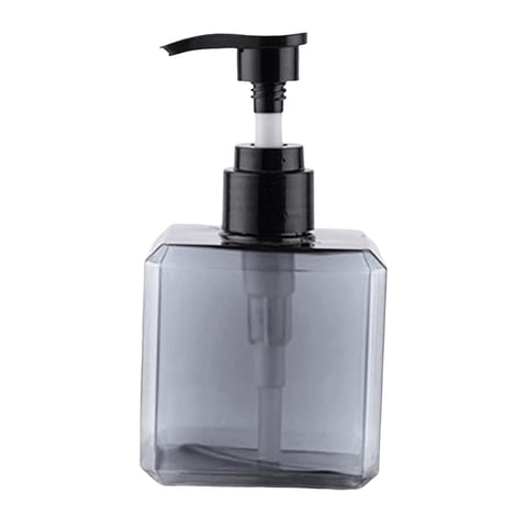 Magideal - Dispensador De Jabón De 1 Pieza, Botella Manual De Loción Líquida, Contenedor De Lavado De Manos Reutilizable Para Encimera De Hotel, Baño, Cocina 250Ml Gris