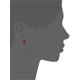 thumbnail image 2 of Pendientes Betsey Johnson con diseño de mariquita roja y negra, 2 of 2