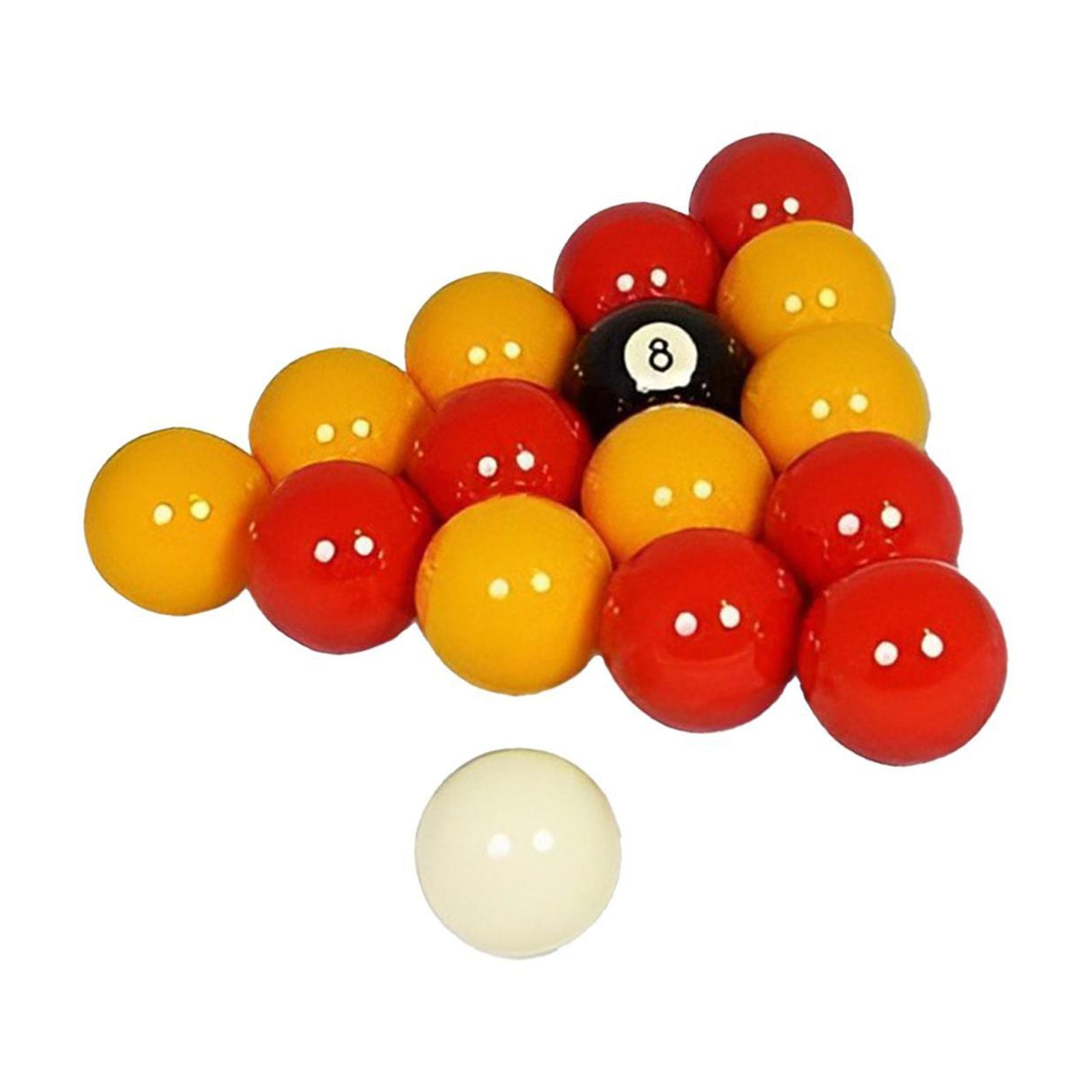Ioensy - 16 Bolas De Billar Profesionales De 2 Pulgadas, Accesorios Para Mesa De Billar