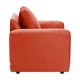 thumbnail image 5 of Sofa Kendy 1c Felpa 30 Naranja, 5 of 5