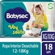 thumbnail image 1 of Pañales de Bebé Babysec Voy Solito XG-XXG, 18 Un, 1 of 3