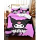 thumbnail image 2 of 3 Piece Anime Bedding Set 3D Printed Cartoon Soft Duvet Cover Set for Bedroom -Queen, 2 of 5