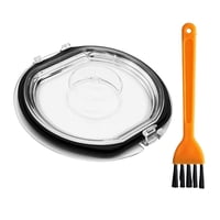 Magideal - Tapa De Cubo De Polvo Para Aspiradora, Accesorios De Reparación, Fácil Instalación, Cubierta Transparente Para Caja De Suciedad, Cubierta De Cubo Para Estilo C