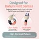 thumbnail image 4 of Sonajero para bebé Joey Monty Bella Bunny, pack de 2, 0‑6 meses, 4 of 9