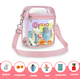thumbnail image 1 of Mochila Contixo Transparente Rosa, 1 of 6