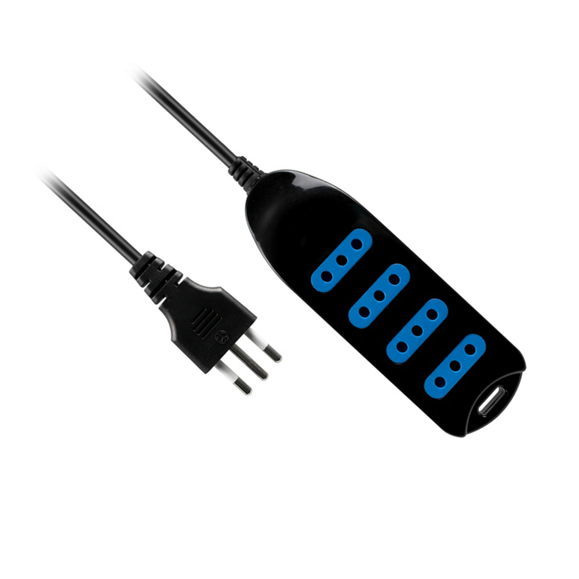 Ext. Multiple 4 Pos. 3.00 Mts Negra Philco