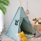 thumbnail image 2 of Carpa Tipo Tipi Para Niños Con Alfombrilla Luces En Forma De Estrella Y Funda De Transporte, 2 of 7