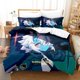 thumbnail image 1 of New Zenless Zone Zero Bedding Set Cartoon Anime three-piece set Adult Kid Bedroom Duvetcover Sets 3D Kawaii Gilrs bed set Bed Sheets, 1 of 5