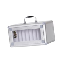 Magideal - Gabinete De Almacenamiento Para Teléfono Caja De Almacenamiento Móvil Robusta Oficina Aula Dormitorio Reunión Estuche De Almacenamiento Para Teléfono