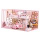 thumbnail image 1 of Kit En Miniatura De Casa De Mu?ecas De Madera DIY Con Muebles Y Luz Para Regalo De Ni?os Estilo 1, 1 of 5