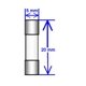 thumbnail image 3 of 5 fusibles cerámicos de acción lenta, 5 x 20 mm, 10 A, T10 A, 250 V, 3 of 4