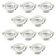 thumbnail image 1 of Pack 10 Foco Basculante Led Embutido Spot 6.5W Frío Redondo, 1 of 7