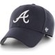 thumbnail image 1 of Gorra 47 Atlanta Braves Azul Marino Adulto Talla Única, 1 of 3
