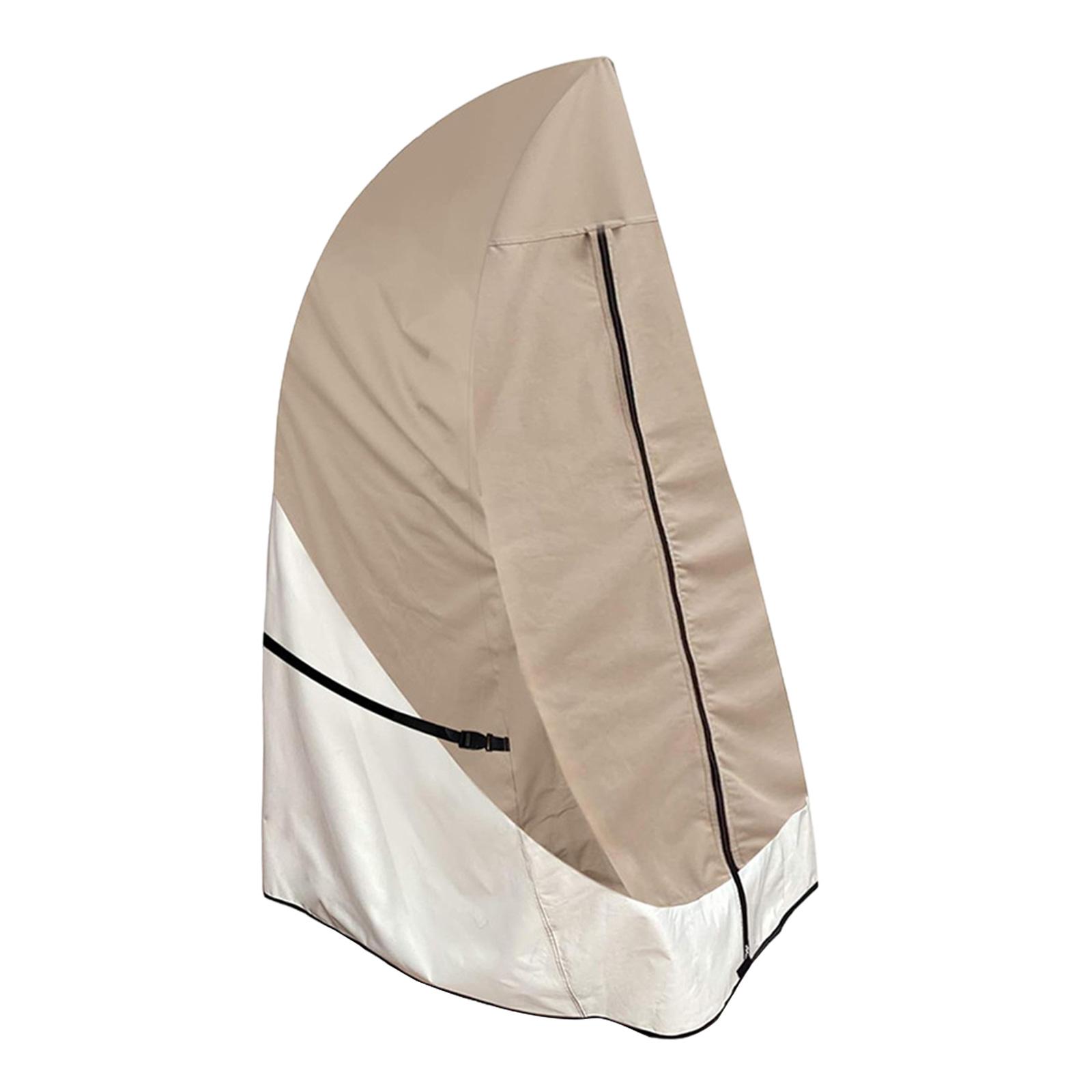 Magideal - Fundas Impermeables Para Sillas Colgantes De Patio Con Cremallera, Fundas De Mimbre Resistentes Al Viento Para Sillas Colgantes De Patio Al Aire Libre 230 Cm X 200 Cm