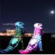 thumbnail image 5 of Disfraz inflable de T‑Rex con luces LED para adulto – Letsglow, 5 of 8
