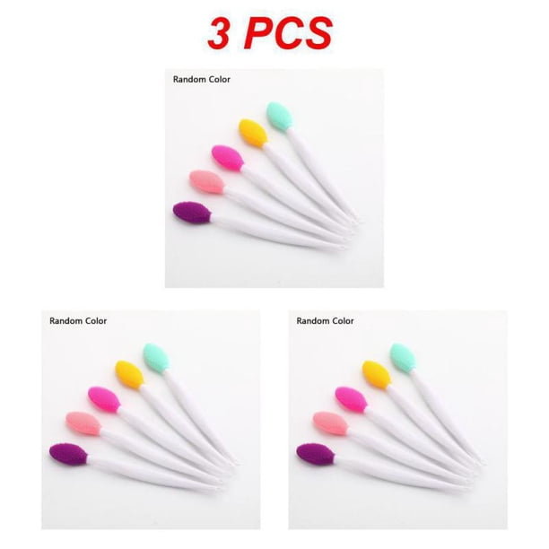 Silicone Nose Brush Facial Pore Cleaner Portable Blackhead Double-sided Massage Brushes Beauty Cleaning Tool Facial Nasal Scrub