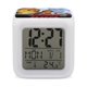thumbnail image 1 of Pollitos en Fuga theme 7 colors Alarm Clock Digital LED Alarm Clock Gifts for kids friends family, 1 of 6