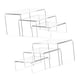 thumbnail image 3 of 6 Piezas De Expositores De Acrílico Transparentes Para Decoración De Carteras, Tiendas Minoristas, 3 of 5