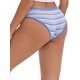 thumbnail image 3 of INSPIRE CHIC Ropa interior femenina a rayas coloridas de cintura baja, doble capa, cómoda y transpirable, L Azul, 3 of 5