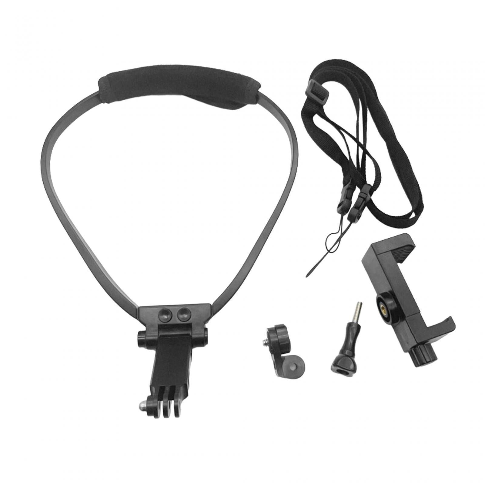 Bothyi - Soporte Flexible Para Cámara De Acción, Soporte Para Cuello Para Selfie, Deportes De Cámara Vlog Con Soporte Para Teléfono