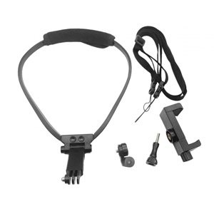 Bothyi - Soporte Flexible Para Cámara De Acción, Soporte Para Cuello Para Selfie, Deportes De Cámara Vlog Con Soporte Para Teléfono