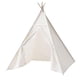 thumbnail image 3 of Tipi Para Niños, Sala De Juegos Estable, Casa De Juegos Para Sala De Estar, Dormitorio, Patio Trasero, Bola Blanca De 0,9 M, 3 of 5