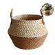 thumbnail image 1 of Canasto Macetero Yute Cesta Tejido Beige Hogar 26x22cm, 1 of 10