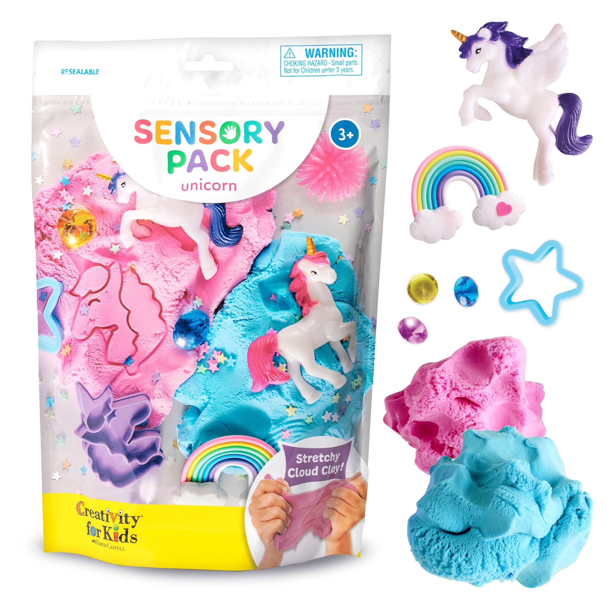 Creativity For Kids - Paquete Sensorial Creativity Para Niños Con Unicornios De 3 A 4 Años O Más