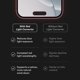 thumbnail image 3 of Protector de pantalla BodyGuardz iPhone 16/15 Convertidor de luz roja, 3 of 6
