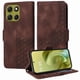 thumbnail image 1 of Carcasa FOXDOCK Motorola Moto G86 de cuero PU, diseño acolchado clásico, protección contra caídas y rayones, 1 of 5