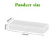 thumbnail image 4 of Caja de almacenamiento transparente rectangular con tapa, caja de polipropileno, caja de embalaje de plástico transparente de 150 mm de largo., 4 of 5
