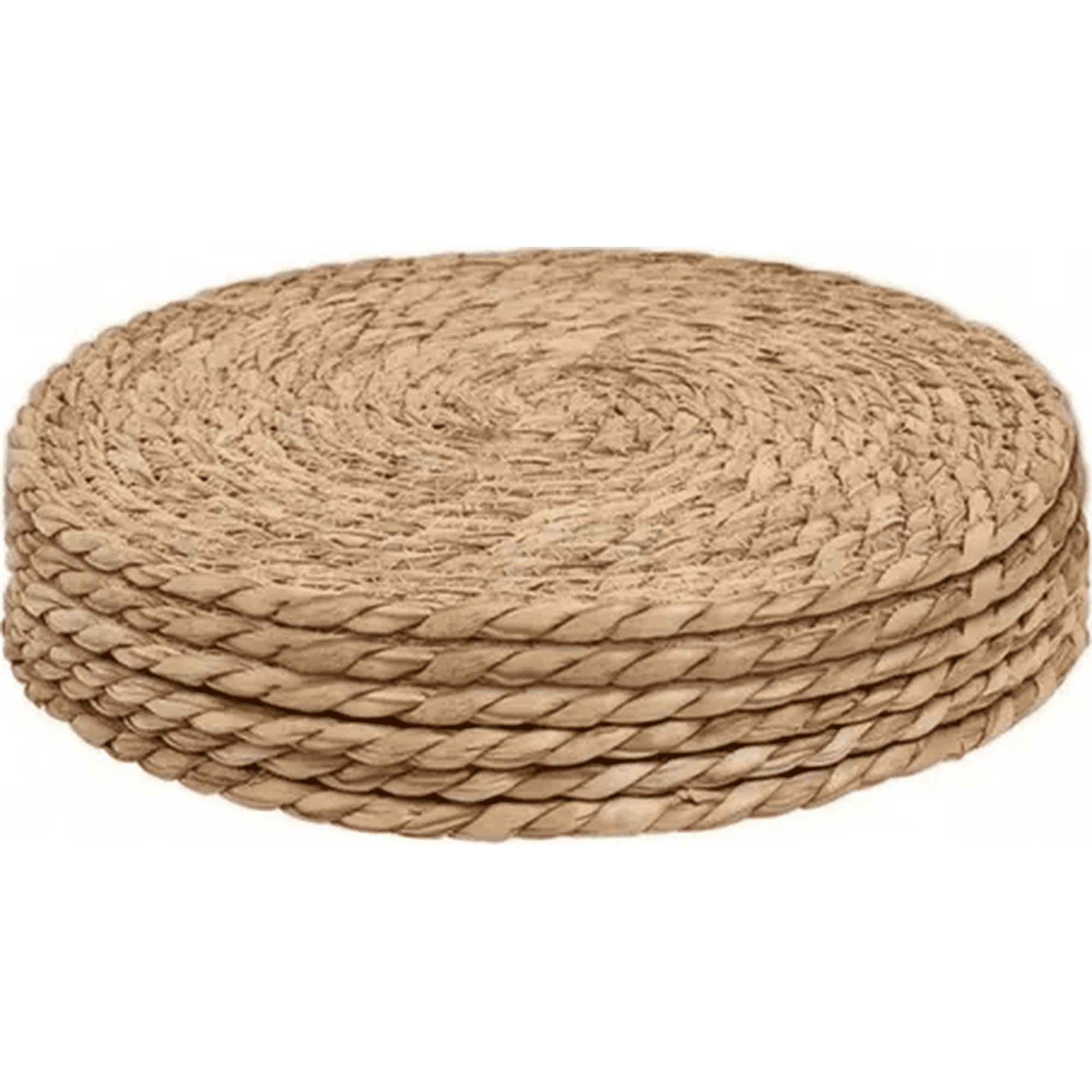 Genérico - Set 6 Individuales Yute 35cm Pack 6 Beige