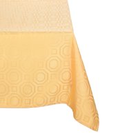 Sueno Blanco - Mantel Cuadrado Geometrico Color Amarillo 150X150