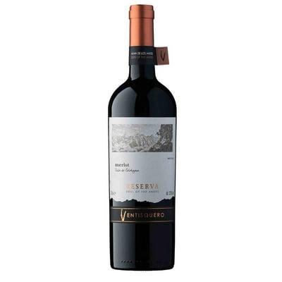 Vino Tinto Merlot Reserva Botella 750 Cc Ventisquero