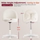 thumbnail image 2 of Silla de oficina GTPLAYER Velvet Tall con ruedas y almohada lumbar, 2 of 9